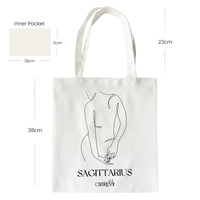 She Is Sagittarius Eco Zodiac Muse Tote Bag