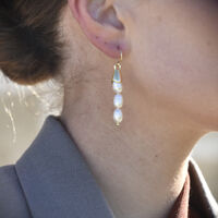 Loire Pearl Drop Earrings 