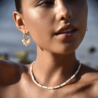 Summer Freshwater Pearl Drop Earrings
					