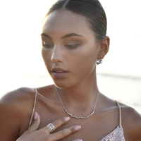 Bonbons Artisan Mismatched Earrings (Silver)