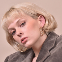 Milan Chained Love Earrings