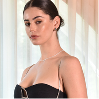 Arjean Solid Silver Wide Hoop Earrings