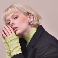 Belle Ame Diamante Climber Earrings