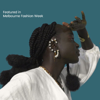 Romane 24K Artisan Pearl Flow Earrings
					