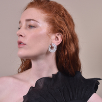 Georgia May Crystal Diamante Earrings