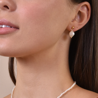 Myla Freshwater Pearl Drop Earrings
					