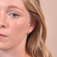 Pia Gold Filled Dainty Drop Earrings