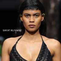 Hanako Sculpture Ear Cuff (Gold Single Piece)