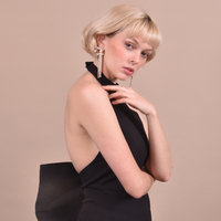 Zaya Eyes On Me Earrings (My ears are pierced)