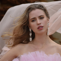 Be In Vogue Necklace Earrings (My ears are pierced)
					