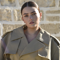 Giverny Artisan Fluid Huggie Earrings (Silver)