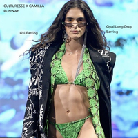 Livi Wild Heart Snake Earrings (My ears are pierced)
					