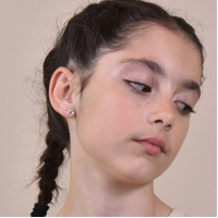 In The Air Dainty Silver Earrings