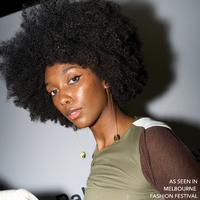 Bijou Cross End Drop Earrings