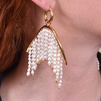 Laurissa Luxury Pearl Tassel Earrings