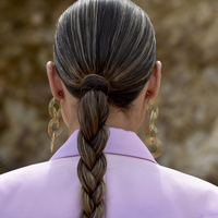 Charlie Catwalk Sculpture Loop Earrings
					