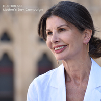 Daeja Modern Paper Clip Statement Earrings