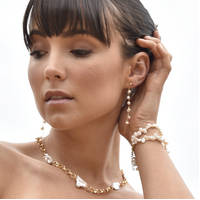 Andree Freshwater Pearl String Earrings
					