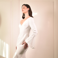 Daphne Oversized Pearl String Earrings