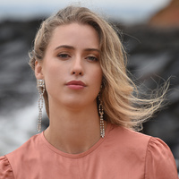 Laverne Later On Glamour Drop Earrings (My ears are pierced)
					