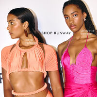 Raya Bold Arc Resin Drop Earrings (Caramel Brown)