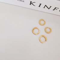 Este Gold Vermeil Dainty Sleeper Earrings
