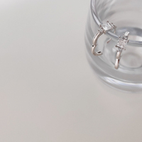 Cella Dainty Topaz Sleeper Earrings