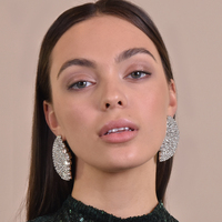 Deanna Catwalk Diamante Statement Earrings