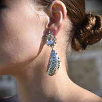 Reva Shell Sparkle Earrings