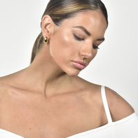 Elea Modern Teardrop Earrings (Gold Vermeil)