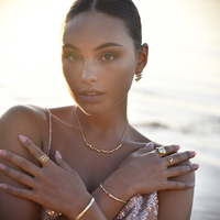 Amandine Artisan Sculptural Flow Earrings (Gold Vermeil)