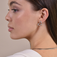 Anneli Artisan Titanium Heart Earrings
					