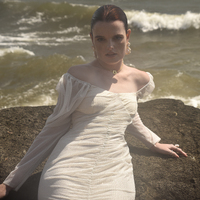 Amour 22K Twin Baroque Pearl Bouquet Earrings
					