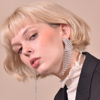 Luciana Crystal Diamante Earrings