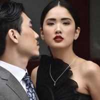 Chinese Artisan Love Earrings & Necklace Gift Set (Silver)
					