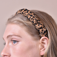 Ava Artsy Leopard Headband
					
