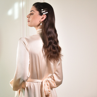 Athena Freshwater Pearl Hair Clip Set
					