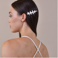 Guinevere Artisan Freshwater Pearl Hair Clip
					