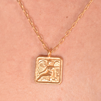 Avonlea Fallen Angel Pendant Necklace
					