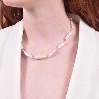 Isis Baroque Pearl Necklace
					