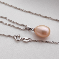 Kiya Pink Freshwater Pearl Pendant Necklace
					