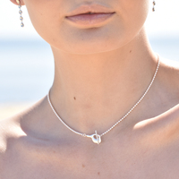 Tobi Sculptural Vase Toggle Necklace / Choker 
					