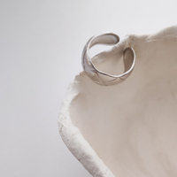 Finn Artisan Silver Open Ring
					