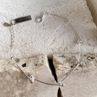 Trust The Flow Bracelet (Silver)
					