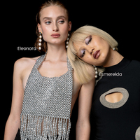 Esmerelda Luxury Baroque Pearl Earrings - Silver