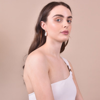 Mediterranean Baroque Pearl Drop Earrings
					