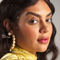 Bay Baroque Pearl Stud Earrings (Imperfect No.4)