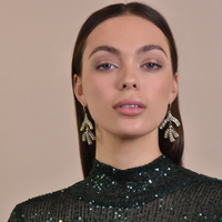 Bexley Sparkle Coral Runway Earrings