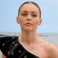 Capricorn Artisan Zirconia Pavé Stud Earrings (Gold)