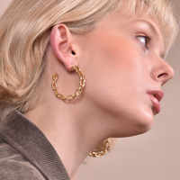 Milan Chained Love Earrings